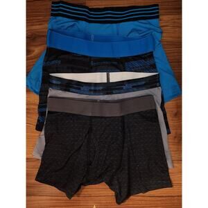 Tek Gear Dry Tek Boys Boxers Briefs Underwear Size Large 14-16 4 Pack